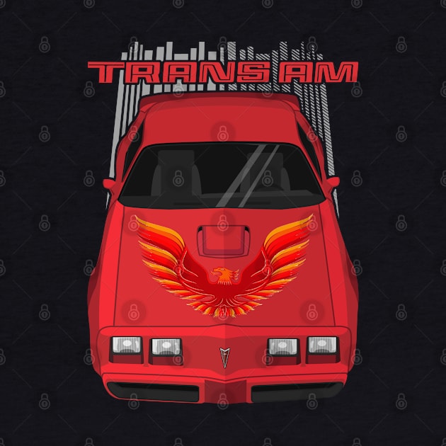 Firebird Trans Am 79-81 - red and orange by V8social